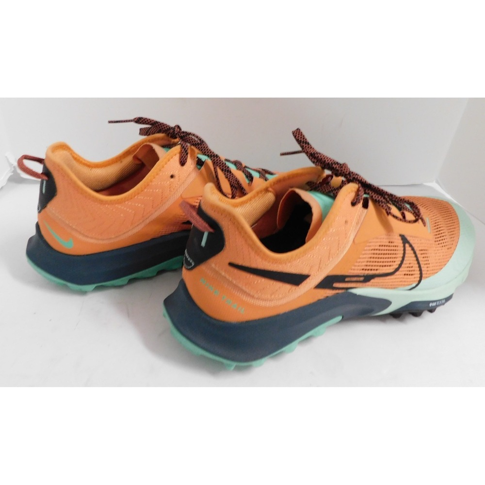 NIKE Air Zoom Terra Kiger 8 Trail Running Shoes Orange Mint Foam Men 13 - Picture 6 of 8